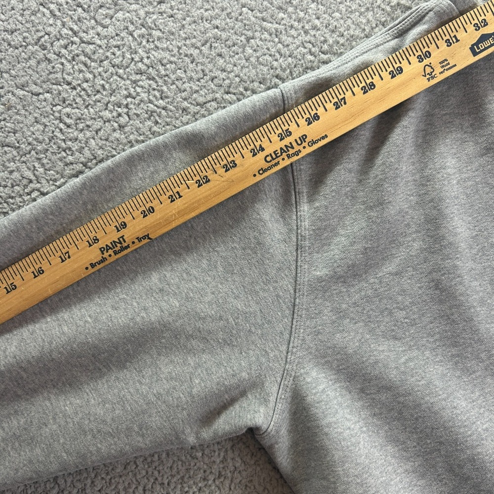 Nike Hoodie Mens XL Gray Center Swoosh Vector Claw‎ Ribbed Cuff & Hem Drawstring - Picture 13 of 13